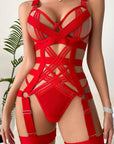 Anahi Bodysuit - Red-Fascinating_Nights