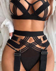 Anahi Lingerie Set - Black-Fascinating_Nights