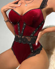 Anna Bodysuit - Burgundy-Fascinating_Nights