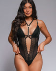 Clover Bodysuit - Black-Fascinating_Nights