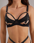 Emmeline Lingerie Set - Black-Fascinating_Nights