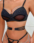 Felicity Lingerie Set - Black-Fascinating_Nights