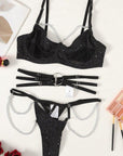 Felicity Lingerie Set - Black-Fascinating_Nights