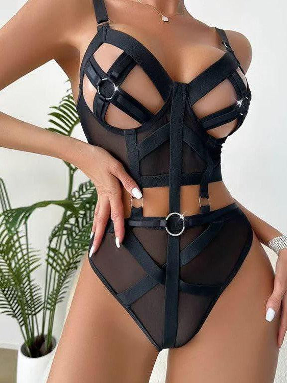 Jemma Bodysuit - Black-Fascinating_Nights