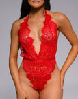 Kamora Bodysuit - Red-Fascinating_Nights