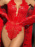 Kamora Bodysuit - Red-Fascinating_Nights