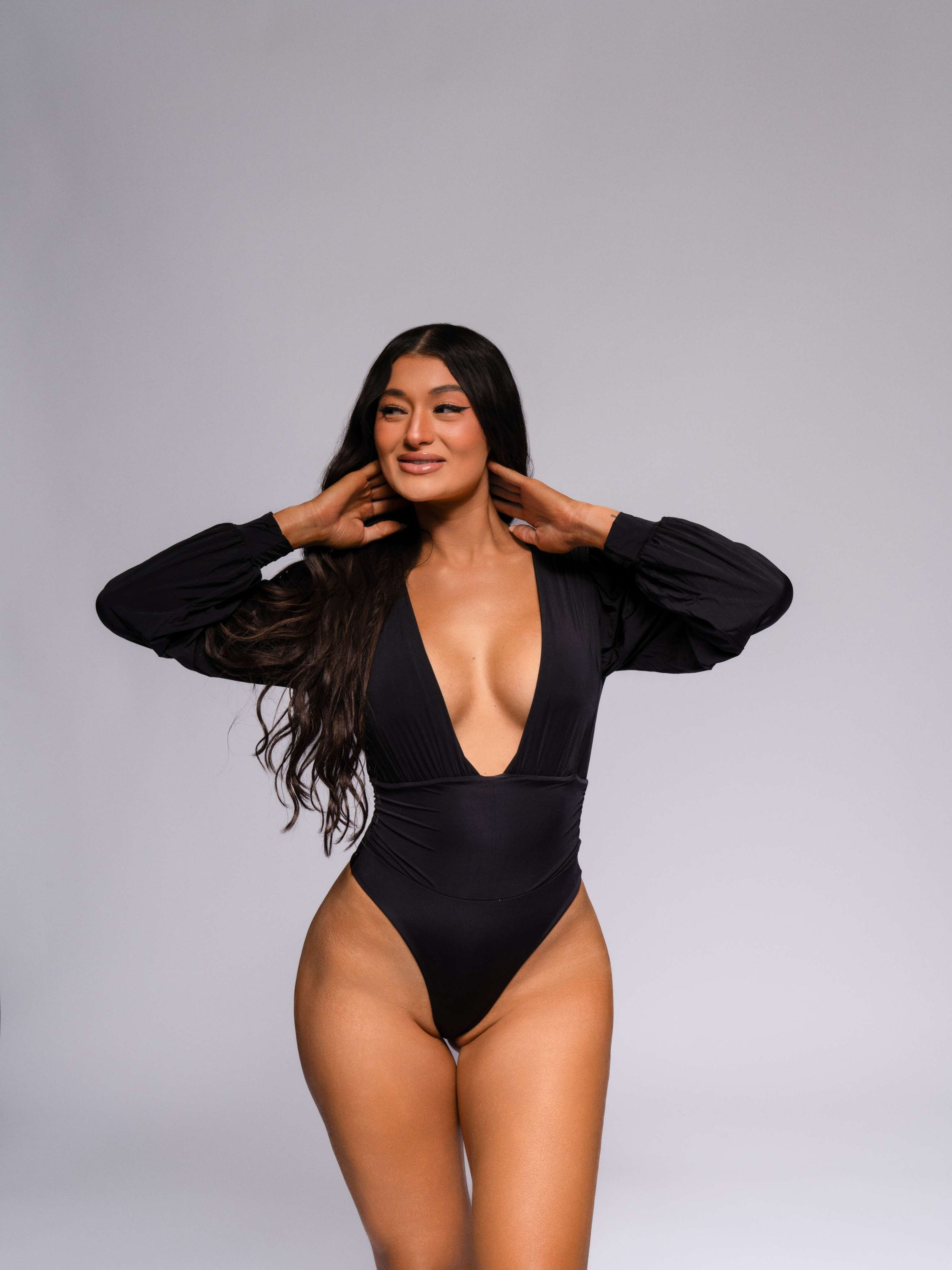 Love &amp; Desire Bodysuit - Black-Fascinating_Nights