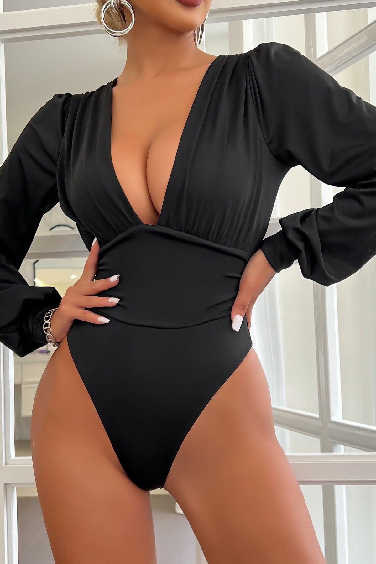 Love & Desire Bodysuit - Black-Fascinating_Nights