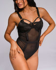 Nevaeh Bodysuit - Black-Fascinating_Nights