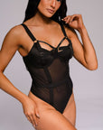 Nevaeh Bodysuit - Black-Fascinating_Nights