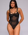 Nevaeh Bodysuit - Black-Fascinating_Nights