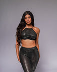 Rosabel Top and Pants Set - Black-Fascinating_Nights