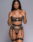 Sidonie Lingerie Set - Black-Fascinating_Nights