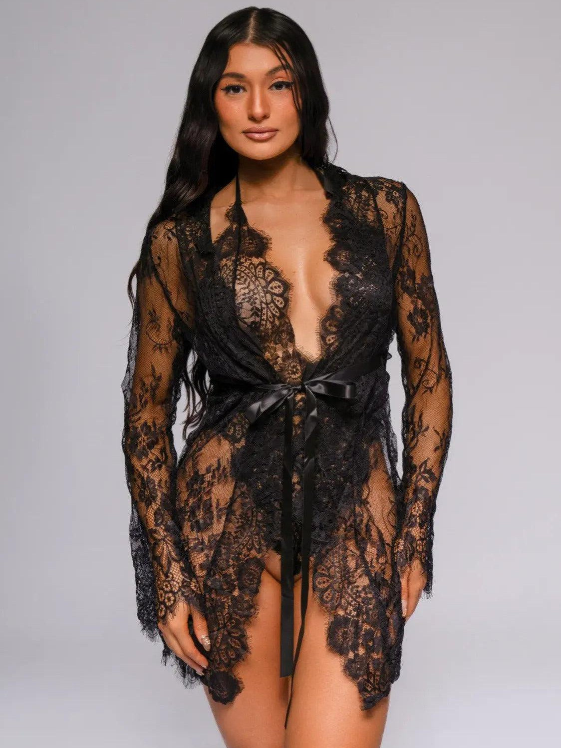 Signature Lace Fascinating Nights Robe-Fascinating_Nights