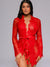 Signature Lace Robe - Red-Fascinating_Nights