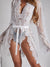 Signature Lace Robe - White-Fascinating_Nights