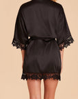 Signature Satin Robe - Black-Fascinating_Nights