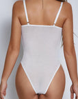 Skyler Bodysuit - Ｗhite-Fascinating_Nights